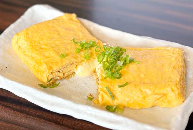 チーズだし巻き卵