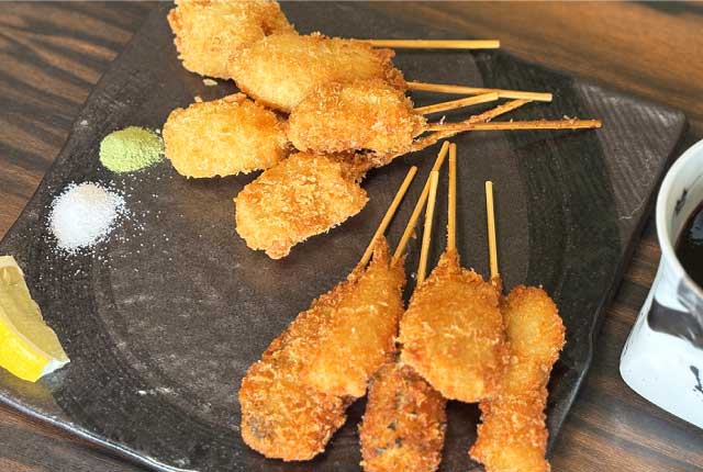 ミックス串揚げ