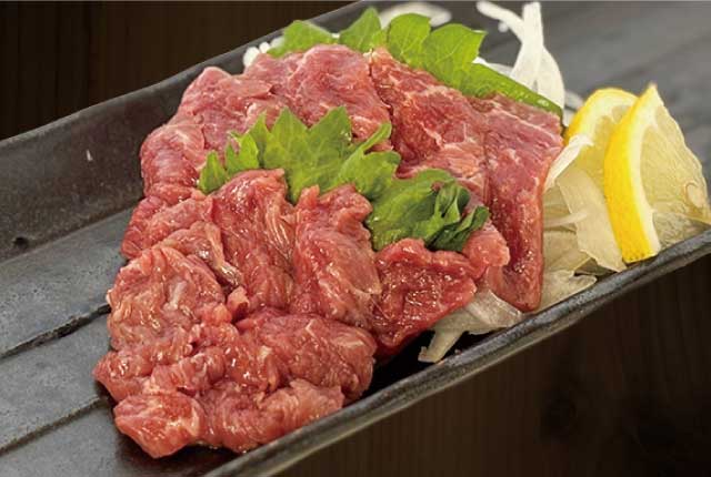 霜降り馬刺し
